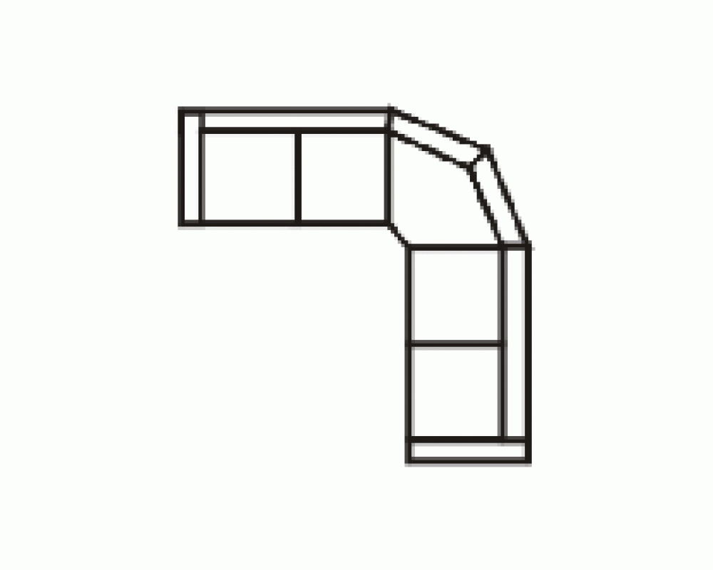 Диван угловой 2У2 Эдельвейс