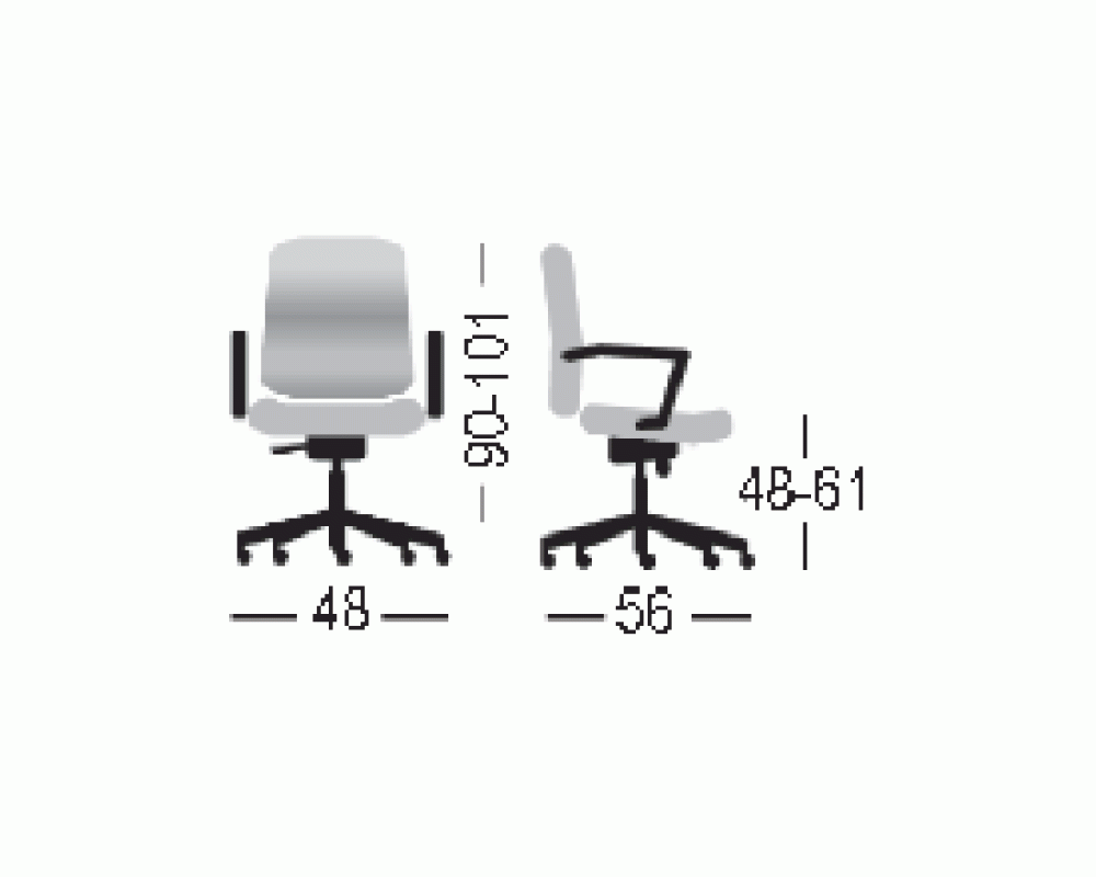 Кресло Квадро Х (экокожа)