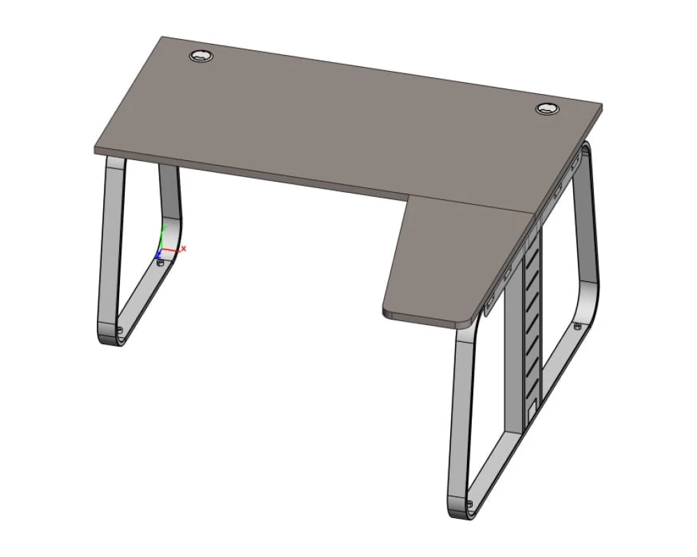 Рабочая станция малая правая 160 (углы прямые) Генезис Оператив / Genesis Operative