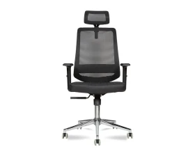 Кресло МГ-27 ХРОМ с подголовником images