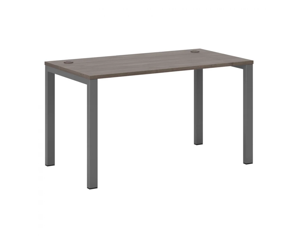 Стол письменный на металлоопорах 135Нью Лайн / New Line Дуб Шамони темный
