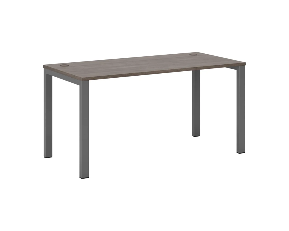Стол письменный на металлоопорах 150 Нью Лайн / New Line Дуб Шамони темный