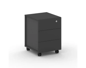 Тумба мобильная (открывание за бок фасада) CRU.TM-1 Ультраматт Кросс / Cross images