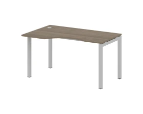 Стол криволинейный левый на П-образном м/к 1400x900x750 Метал Систем Куатро 5x5 / Metal System Quattro 5x5 images