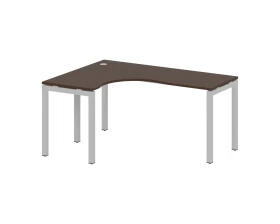 Стол криволинейный левый на П-образном м/к 1600x1200x750 Метал Систем Куатро 5x5 / Metal System Quattro 5x5 images