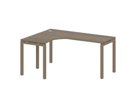 Стол криволинейный левый на П-образном м/к 1600x1200x750 Метал Систем Куатро 5x5 / Metal System Quattro 5x5 images