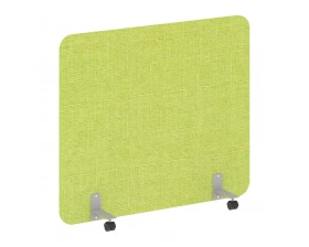 Перегородка на металлических опорах, на роликах 1360x18x1200 Р-лайн софт / R-line soft images