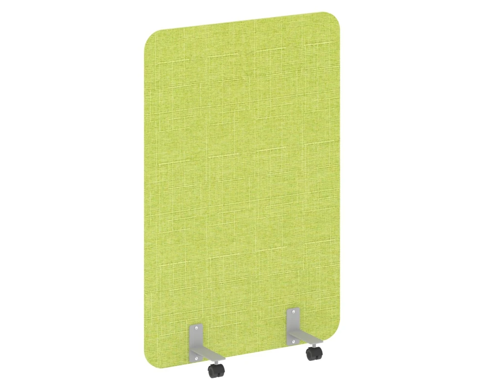 Перегородка на роликах 1000x18x1500 Р-лайн софт / R-line soft