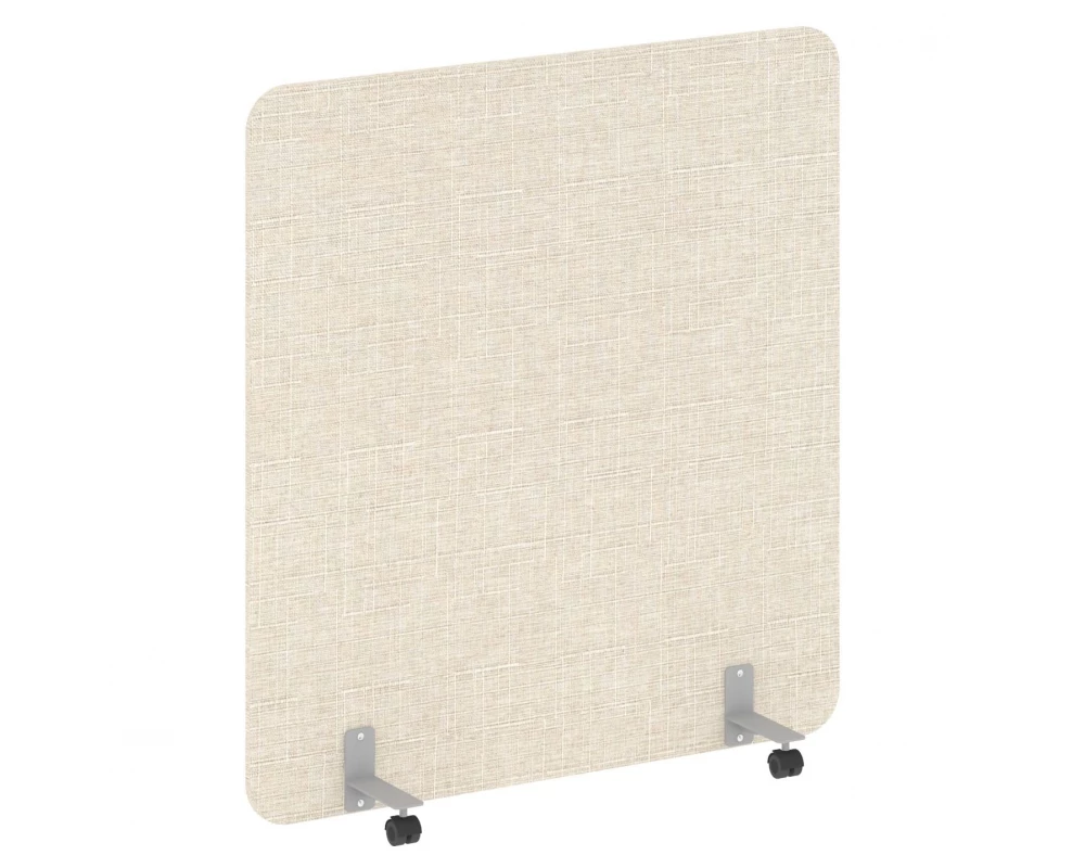 Перегородка на роликах 1400x18x1500 Р-лайн софт / R-line soft