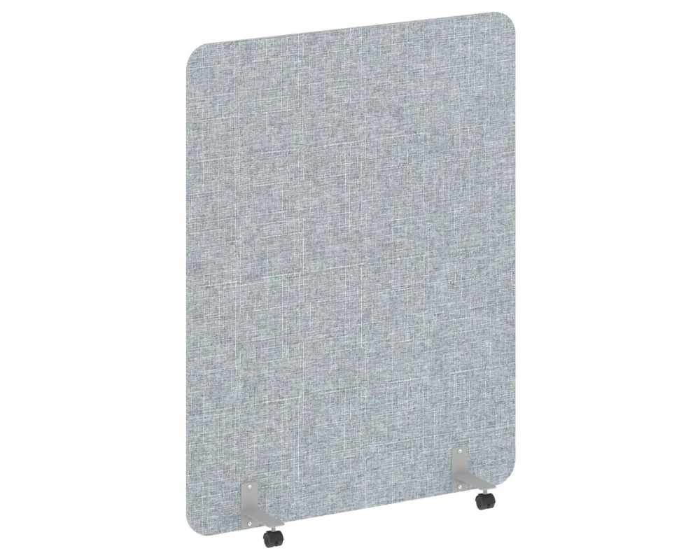 Перегородка на роликах 1400x18x1800 Р-лайн софт / R-line soft