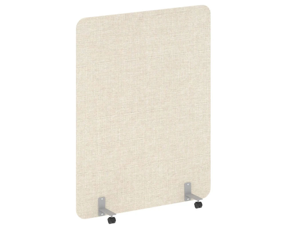 Перегородка на роликах 1400x18x1800 Р-лайн софт / R-line soft