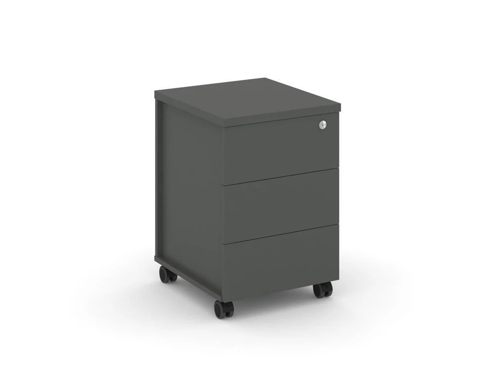 Тумба мобильная усил. колеса 416х460х611 Стайл Проджект / Style Project