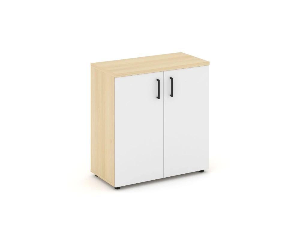 Шкаф низкий широкий закрытый 796x400x833 зад. стенка HDF Стайл Проджект / Style Project