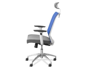 Кресло Aero lux с подголовником (белый каркас) images