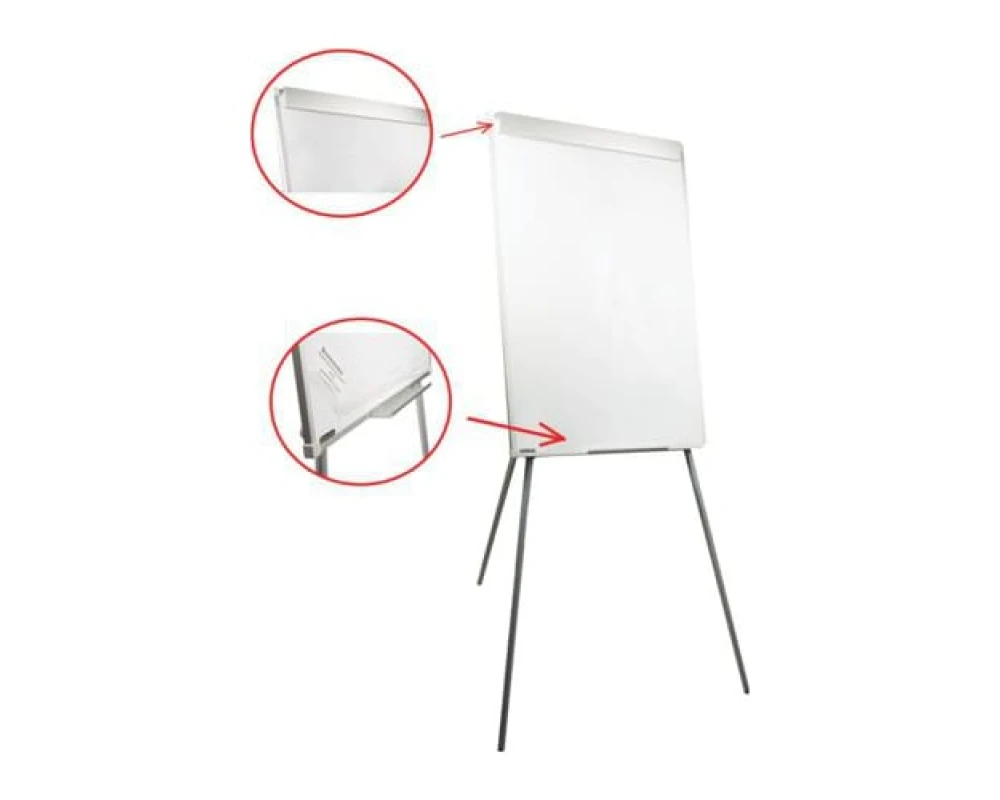 Доска флипчарт BRAUBERG магнитно маркерная стандарт 70х100