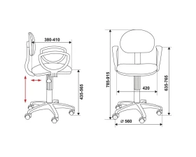 Кресло Бюрократ CH-213AXN images