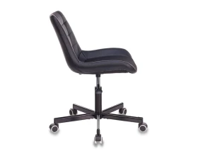 Кресло Бюрократ CH-350M/BLACK Ткань/Экокожа, Черный images