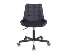 Кресло Бюрократ CH-350M/BLACK Ткань/Экокожа, Черный images