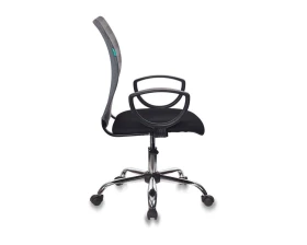 Кресло Бюрократ CH-599AXSL Сетка/ Ткань, Серый/Черный images