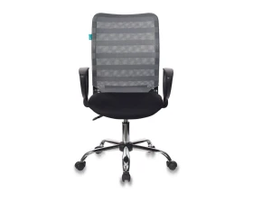 Кресло Бюрократ CH-599AXSL Сетка/ Ткань, Серый/Черный images