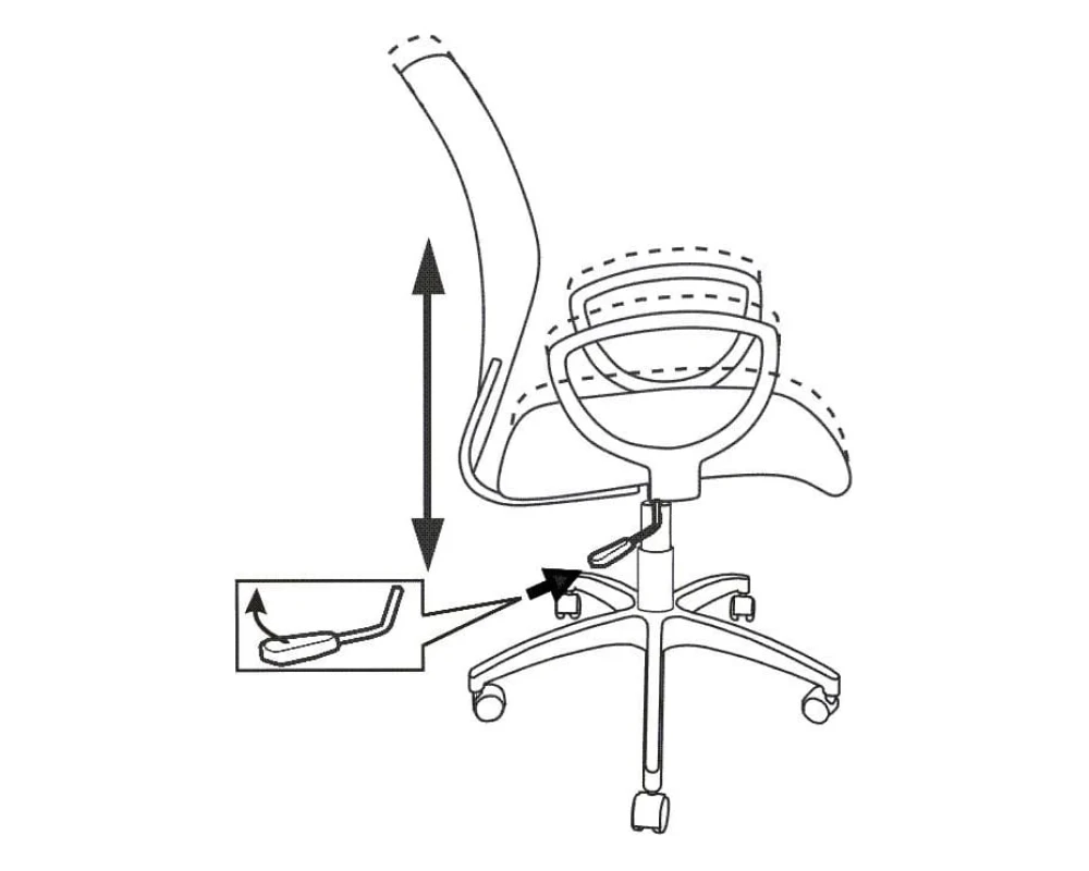 Кресло Бюрократ CH-599AXSL