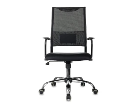 Кресло Бюрократ CH BALANCE SL Сетка/ Ткань, Черный images