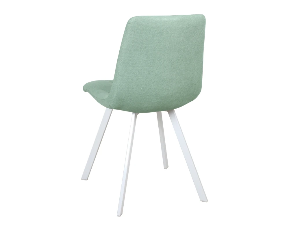 Стул обеденный Рокки ножки прямоугольные белые