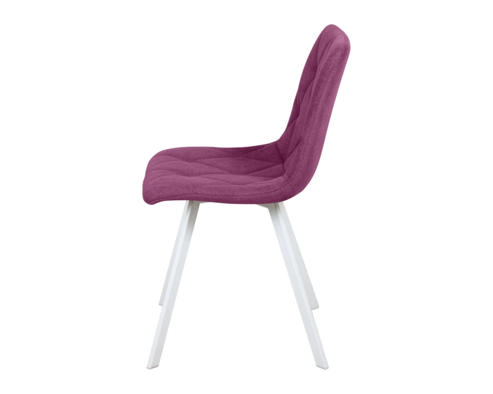 Стул обеденный Рокки ножки прямоугольные белые