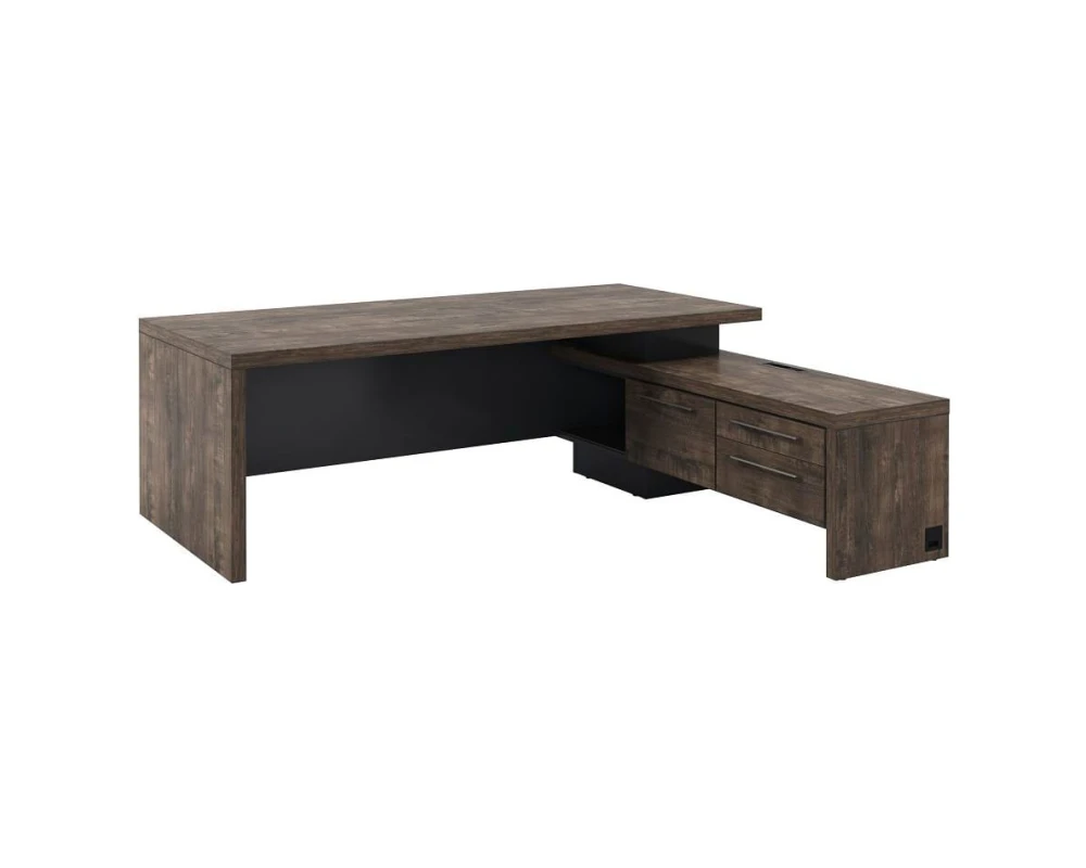 Стол руководителя с опорной тумбой T-22пр.1000 Торстон