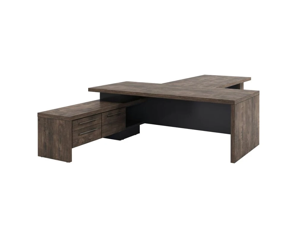 Стол руководителя с опорной тумбой T-922л.0000 Торстон