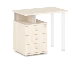 Тумба приставная с замком на первый ящик V-243 Vasanta images