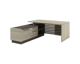 Стол руководителя с опорной тумбой Z-218л.0000* Вестар / Vestar images