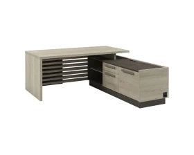 Стол руководителя с опорной тумбой Z-218пр.1000* Вестар / Vestar images