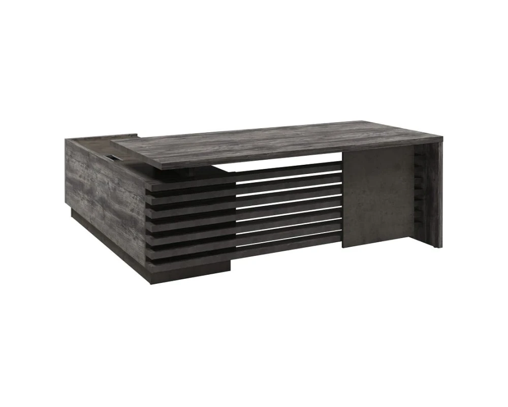 Стол руководителя с опорной тумбой Z-220пр.1000 Вестар / Vestar