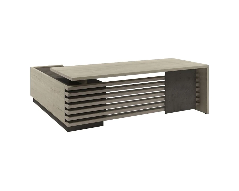 Стол руководителя с опорной тумбой Z-222пр.0000 Вестар / Vestar