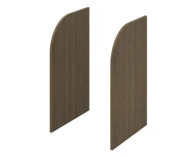 Боковые панели для комбинации стоек-ресепшн ПК-УНФО-БКР114Х70-В1 Система-M images