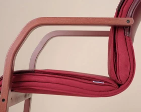 Кресло ЛОНДОН В, комб, дерево images