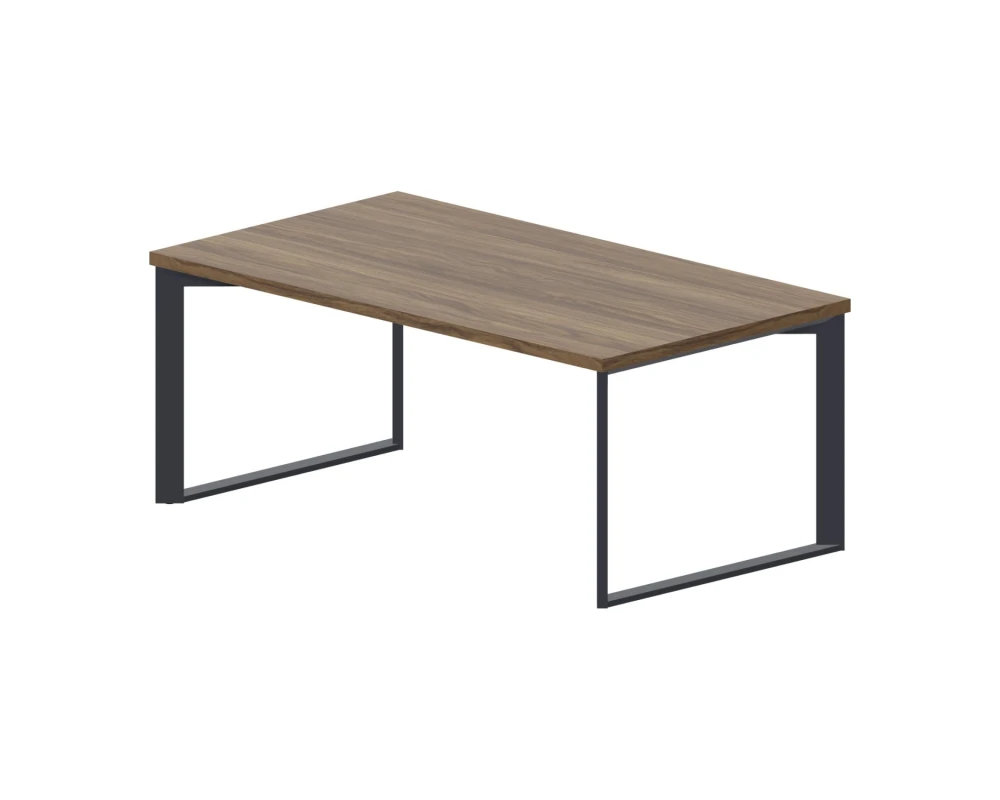 Стол письменный 180х100х74 Фортум / Fortum Орех/Антрацит