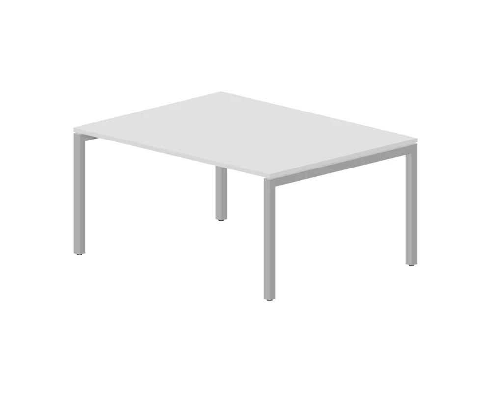 Стол для переговоров 1580х1206х750 Team Поло / Polo Белый/Алюминий