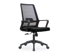 Кресло VIKING-92 MAS-B817 Сетка/Ткань, Черный images