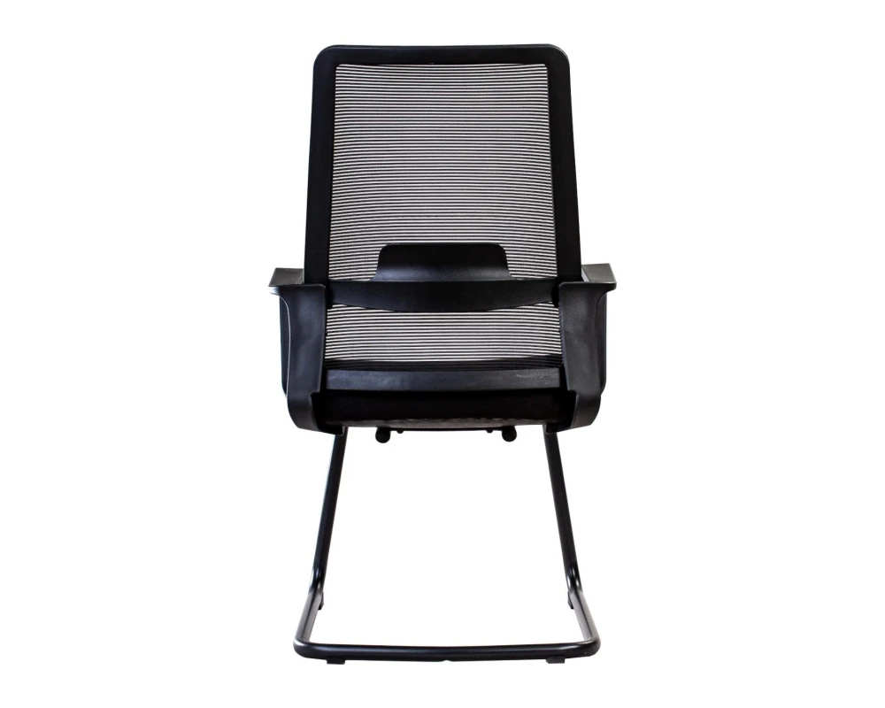 Кресло VIKING-93 MAS-V817 Сетка/Ткань, Черный