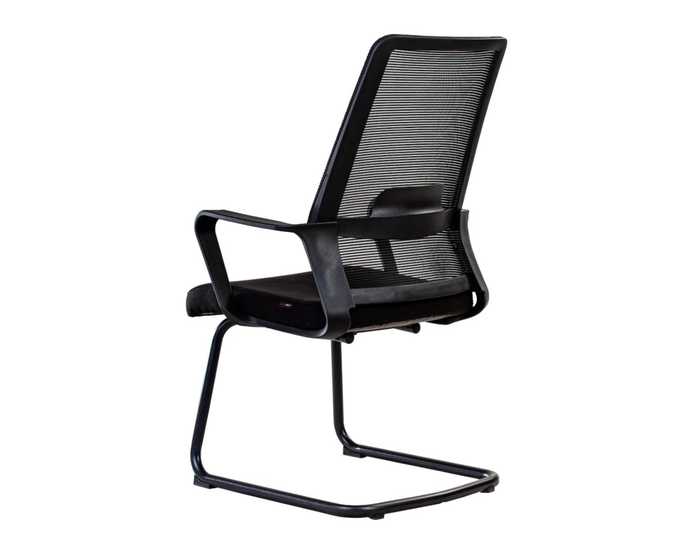 Кресло VIKING-93 MAS-V817 Сетка/Ткань, Черный