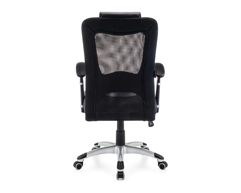 Кресло Vincent 2627 Ткань/Экокожа, Черный