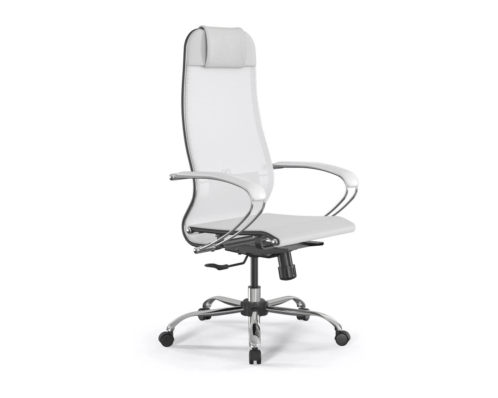 Кресло ErgoLife Set 4/подл.131/осн.Synchro 003 Сетка, Белый