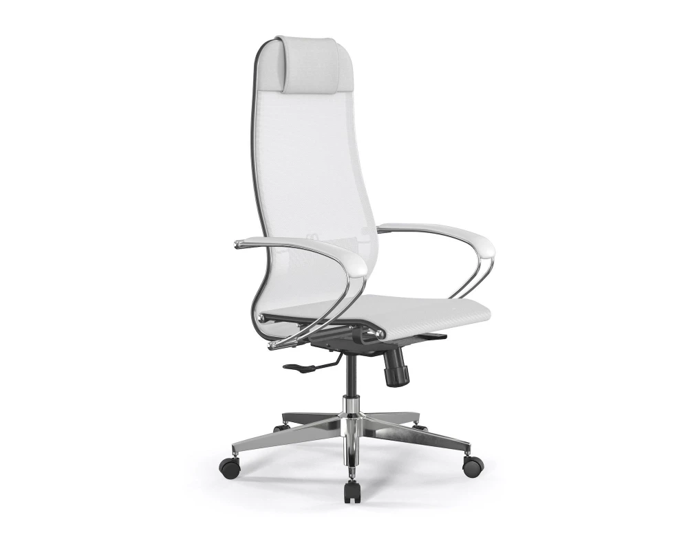 Кресло ErgoLife Set 4/подл.131/осн.Synchro 004 Сетка, Белый