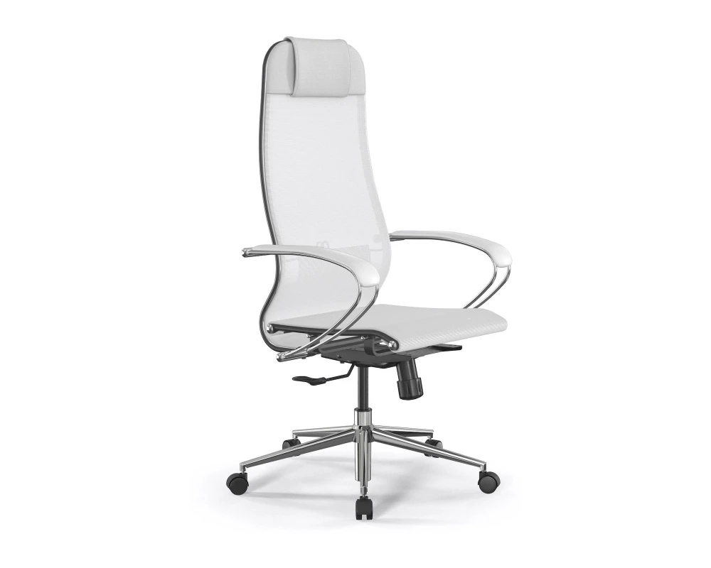 Кресло ErgoLife Set 4/подл.131/осн.Synchro 052 Сетка, Белый