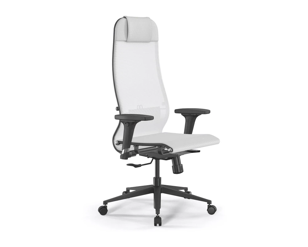 Кресло ErgoLife Set 4/подл.200/осн.Synchro 002 Сетка, Белый