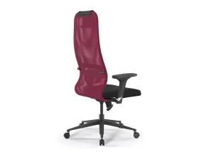 Кресло ErgoLife S 8 B1-8D M09.B11.G19.W02 Сетка/Ткань, Красный/Черный images