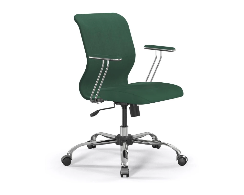 Кресло ErgoLife S 8 Mr4-4T M09.B21.G20.W14 Велюр, Зеленый