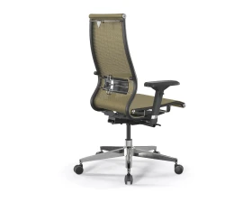 Кресло ErgoLife SynchroSit 10 B2-107D M24.B22.G18.W03 Сетка, Золотой ротанг images